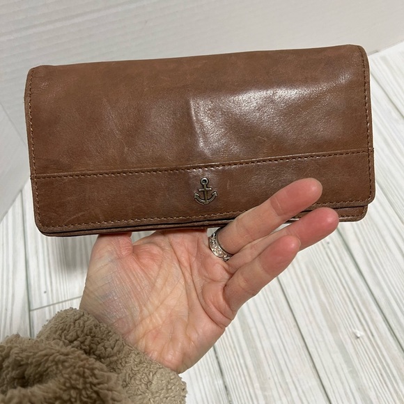 Harbour 2nd brown wallet - Picture 2 of 6